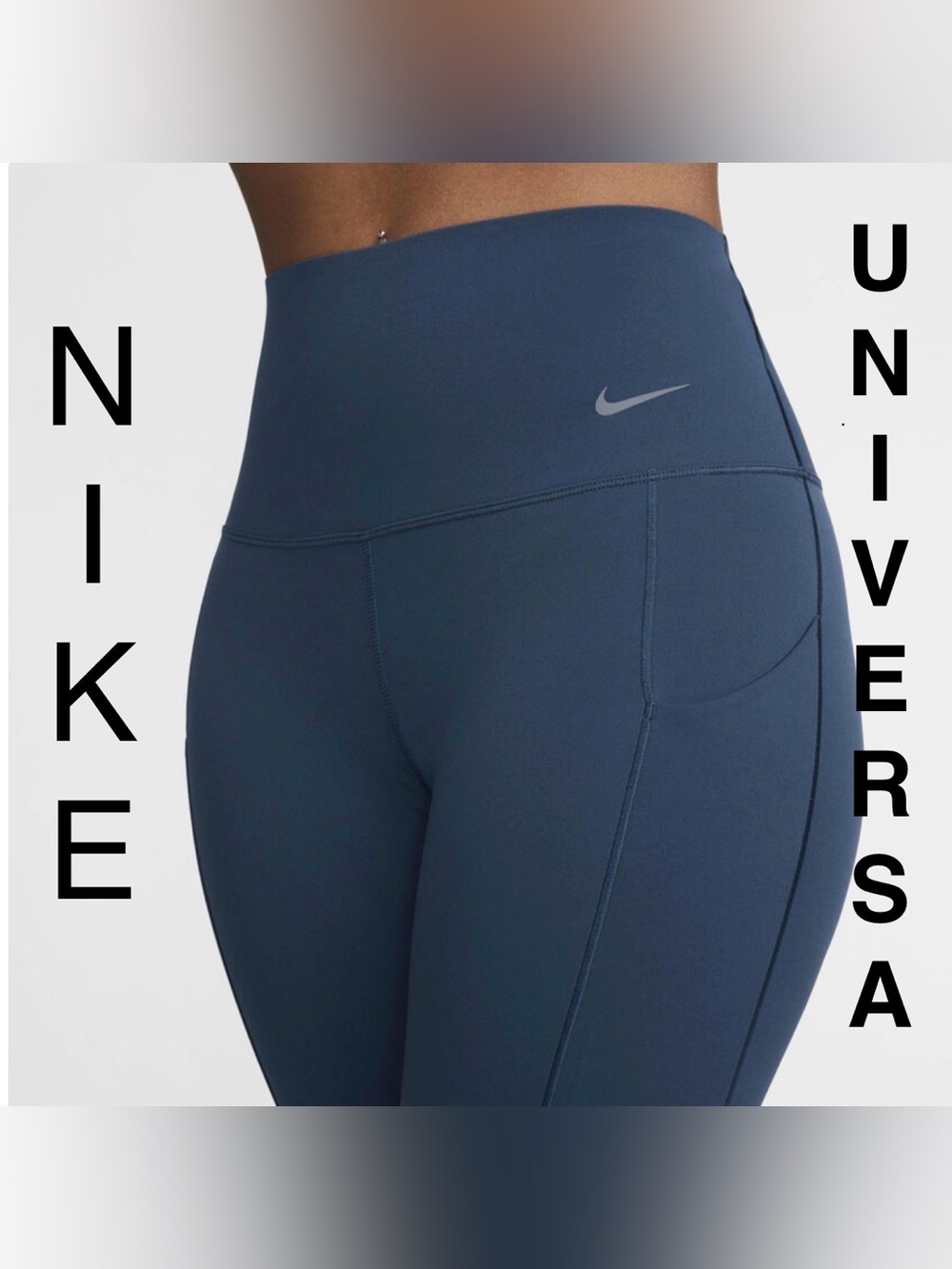 Nike Universa | Women's High-Waisted 7/8 Leggings - Large